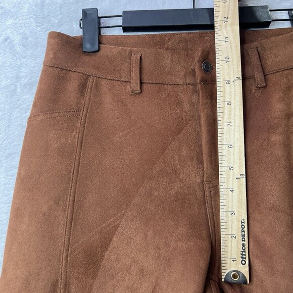 Cruel Denim Suede Pants Women’s Medium Faux Leather Western Rodeo Cowgirl Wear - Picture 7 of 10